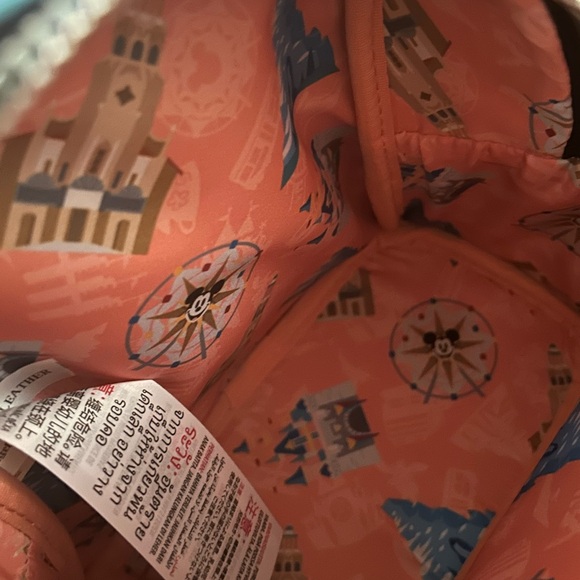 NWT Loungefly Disneyland Blue Backpack - Picture 5 of 5